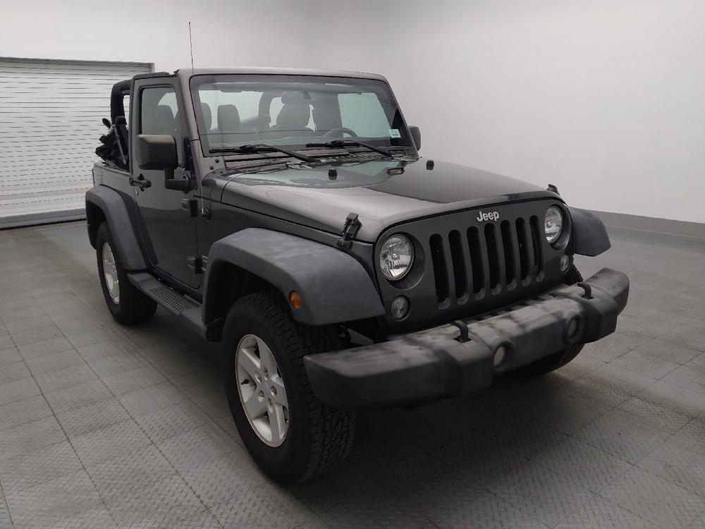 used 2016 Jeep Wrangler car, priced at $21,395