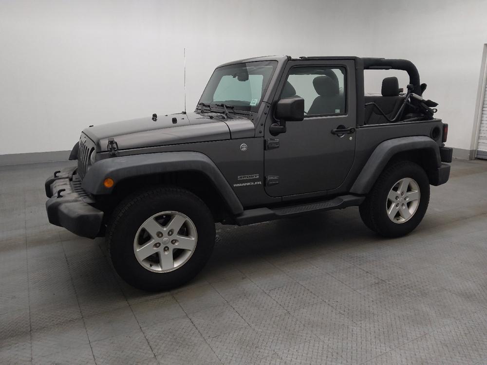 used 2016 Jeep Wrangler car, priced at $21,395