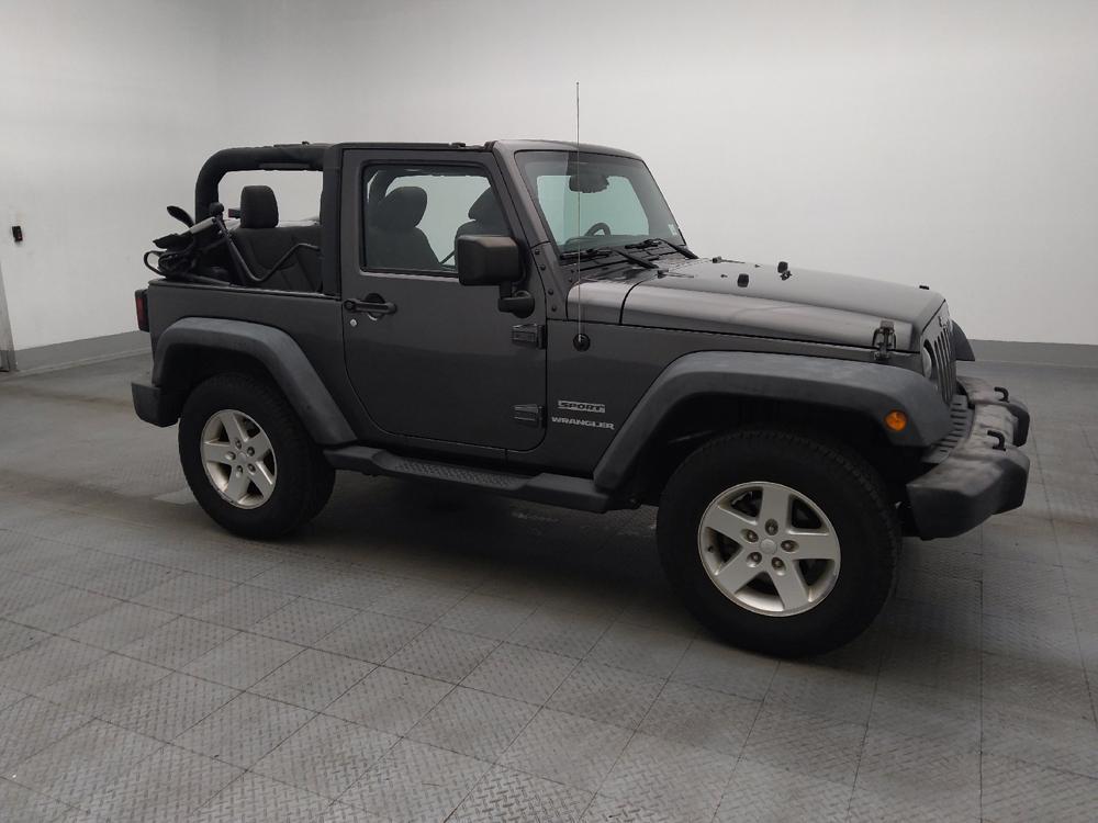 used 2016 Jeep Wrangler car, priced at $21,395