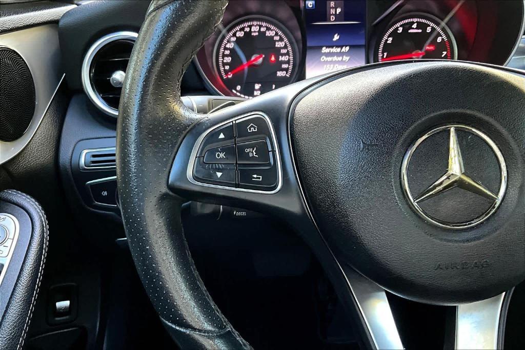 used 2018 Mercedes-Benz C-Class car, priced at $15,388