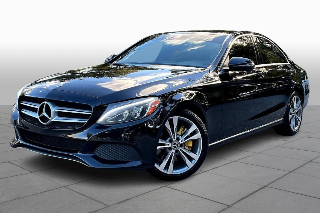 used 2018 Mercedes-Benz C-Class car, priced at $16,333