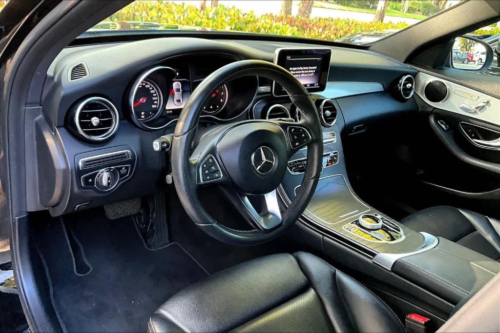 used 2018 Mercedes-Benz C-Class car, priced at $15,388
