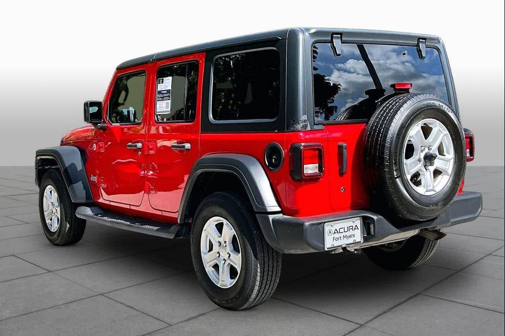 used 2019 Jeep Wrangler Unlimited car, priced at $23,488