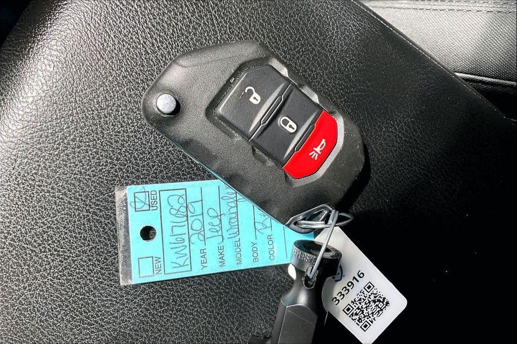 used 2019 Jeep Wrangler Unlimited car, priced at $23,488