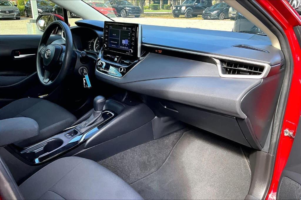 used 2021 Toyota Corolla car, priced at $14,588