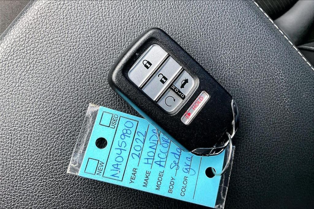 used 2022 Honda Accord Hybrid car, priced at $25,488