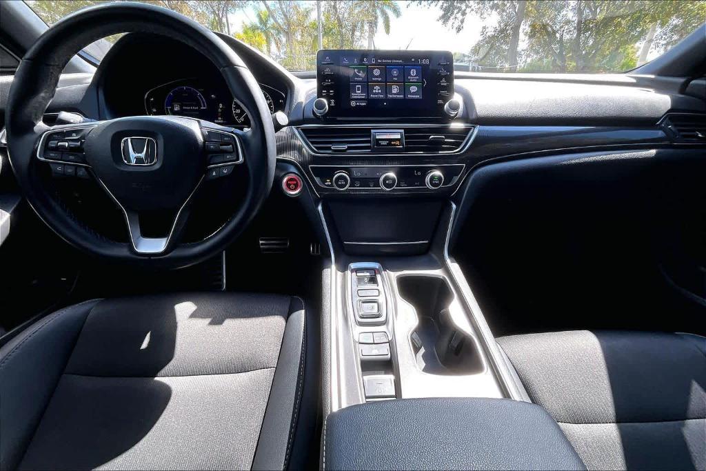used 2022 Honda Accord Hybrid car, priced at $25,488