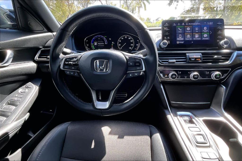 used 2022 Honda Accord Hybrid car, priced at $25,488