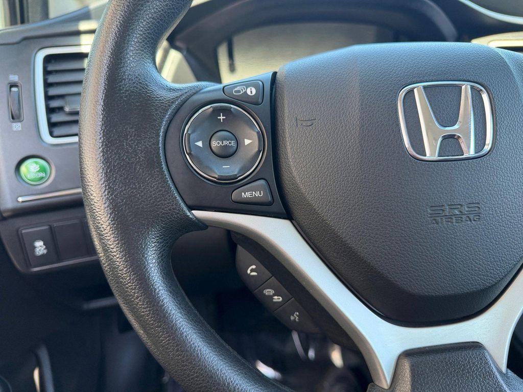 used 2015 Honda Civic car, priced at $17,592