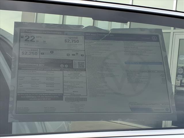 new 2026 Volkswagen Atlas Cross Sport car, priced at $51,829