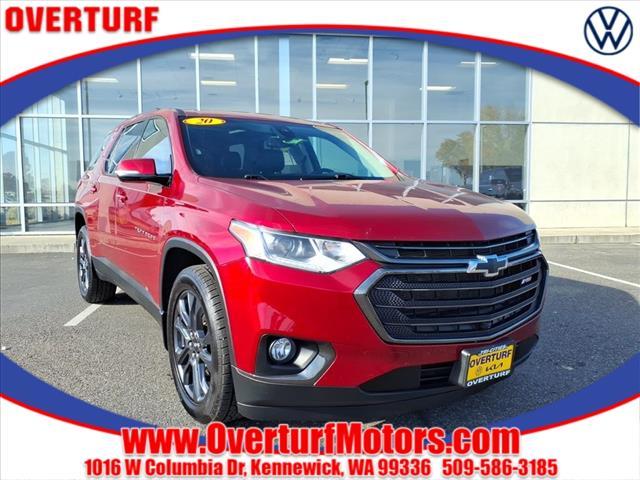 used 2020 Chevrolet Traverse car, priced at $26,674
