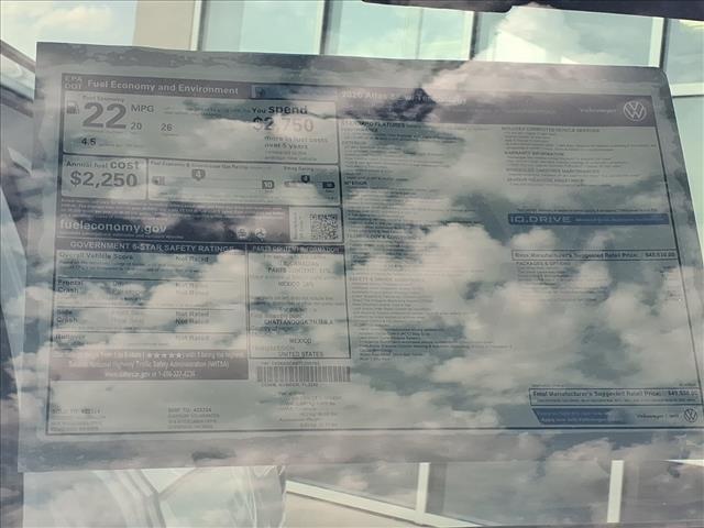 new 2026 Volkswagen Atlas car, priced at $49,530