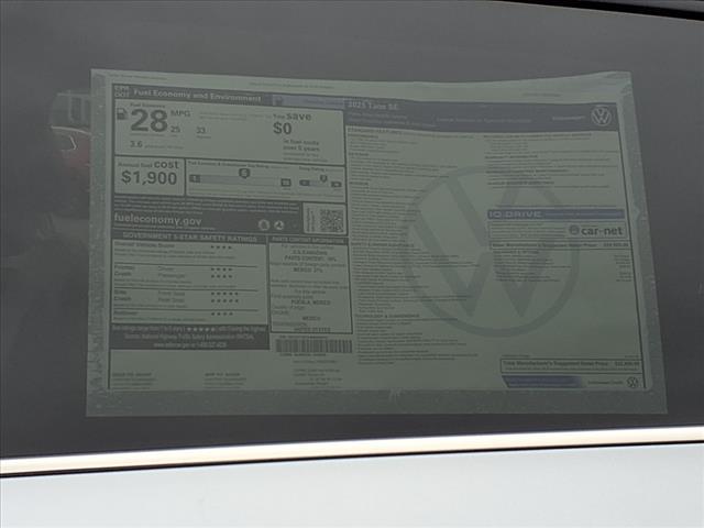 used 2025 Volkswagen Taos car, priced at $22,988