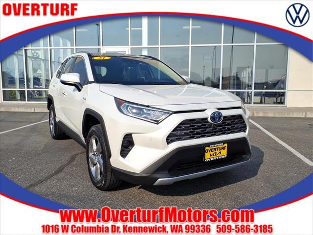 used 2021 Toyota RAV4 Hybrid car, priced at $28,574