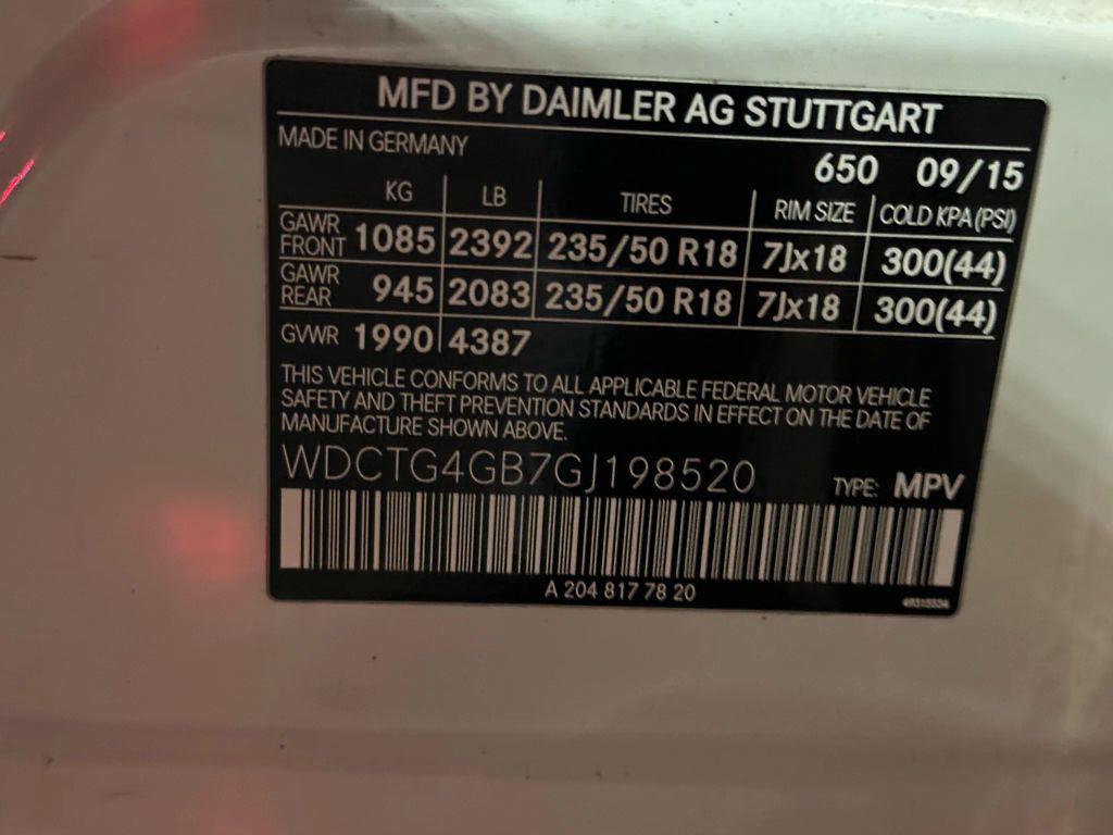 used 2016 Mercedes-Benz GLA-Class car, priced at $9,900