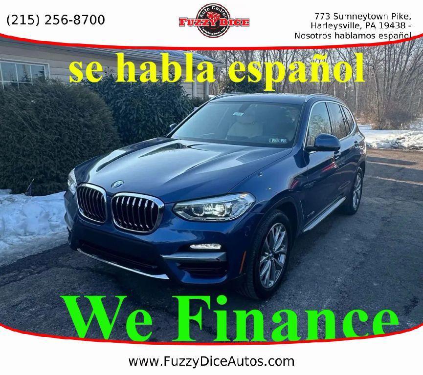 used 2018 BMW X3 car, priced at $13,900