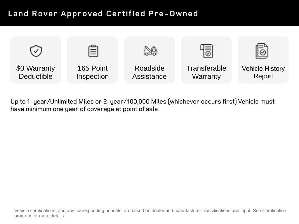 used 2025 Land Rover Defender car, priced at $75,495