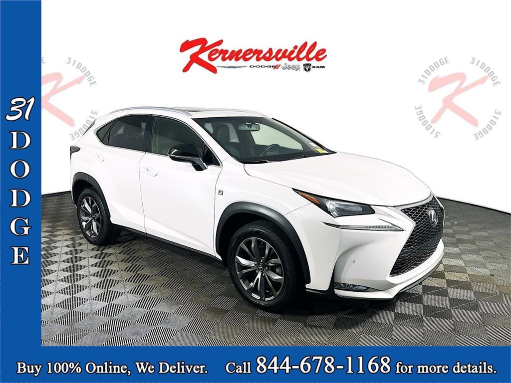 used 2015 Lexus NX 200t car, priced at $18,985