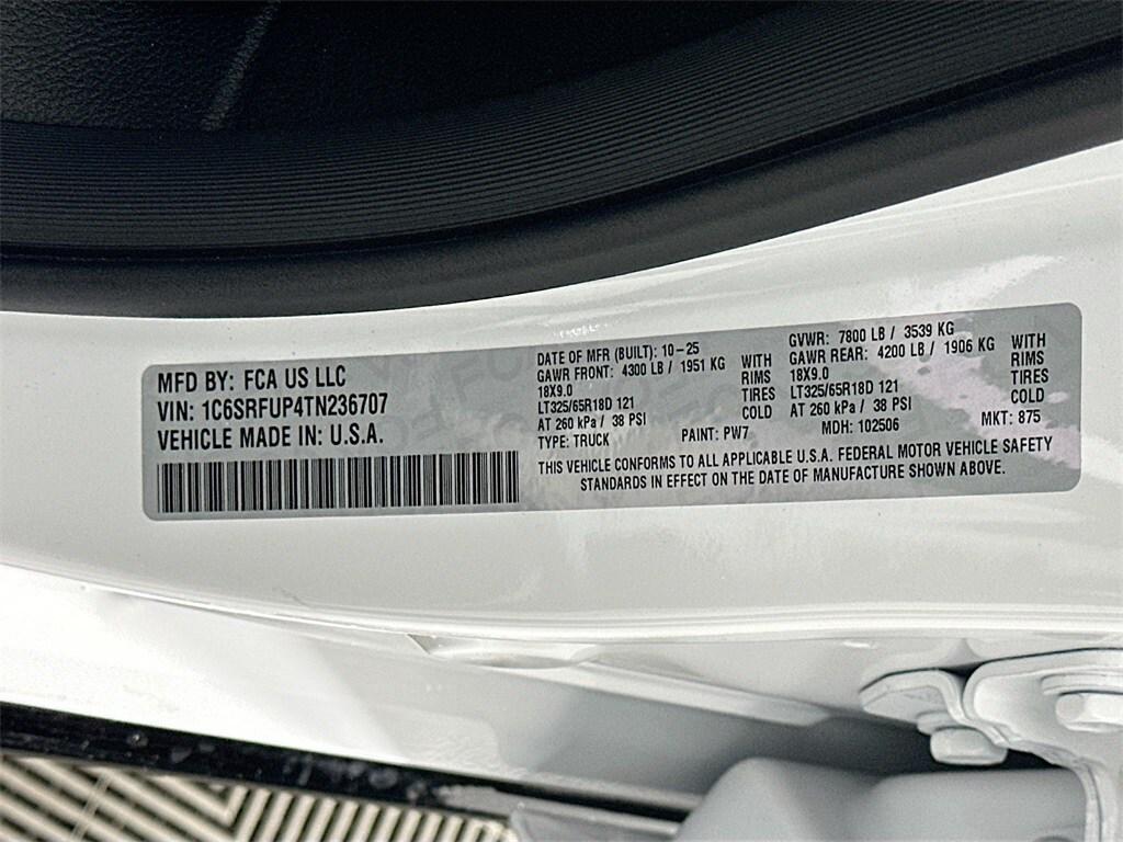 new 2026 Ram 1500 car, priced at $81,112