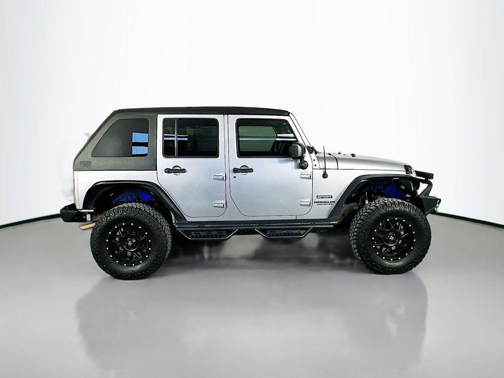 used 2017 Jeep Wrangler Unlimited car, priced at $19,784
