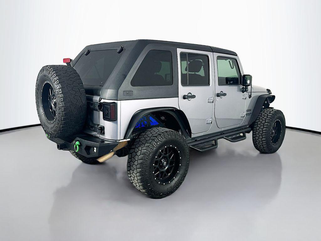 used 2017 Jeep Wrangler Unlimited car, priced at $19,784