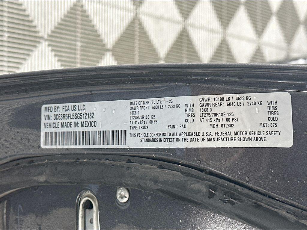 new 2025 Ram 2500 car, priced at $70,950