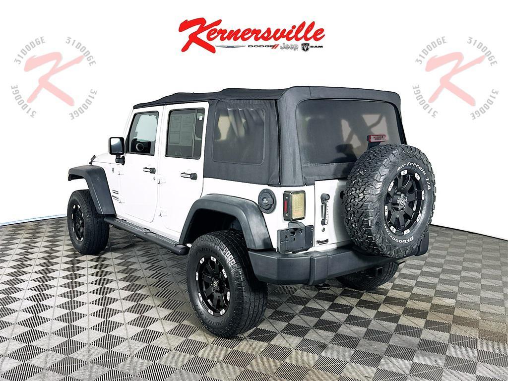 used 2017 Jeep Wrangler Unlimited car, priced at $15,485