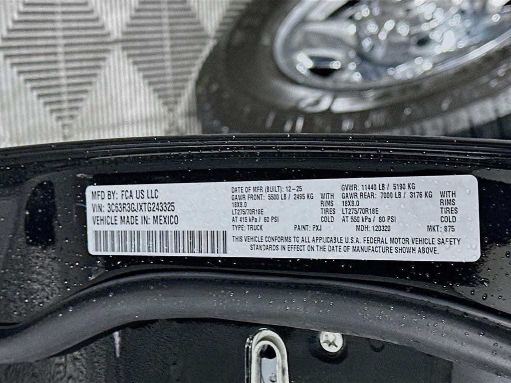 new 2026 Ram 3500 car, priced at $52,860