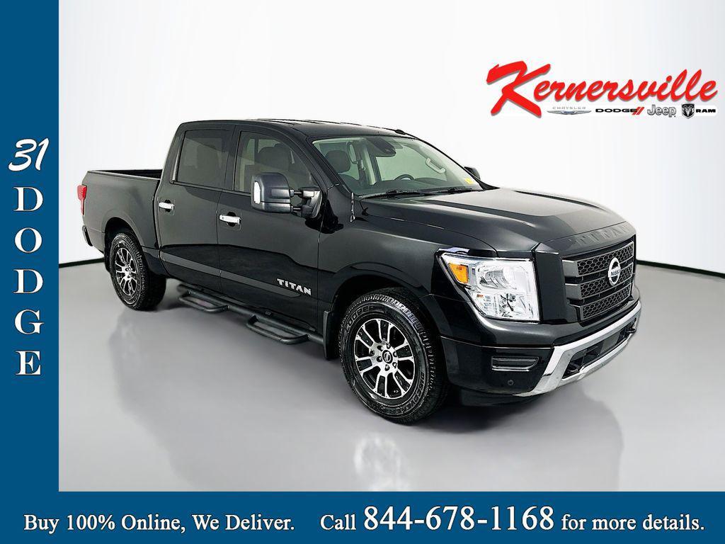 used 2021 Nissan Titan car, priced at $33,634
