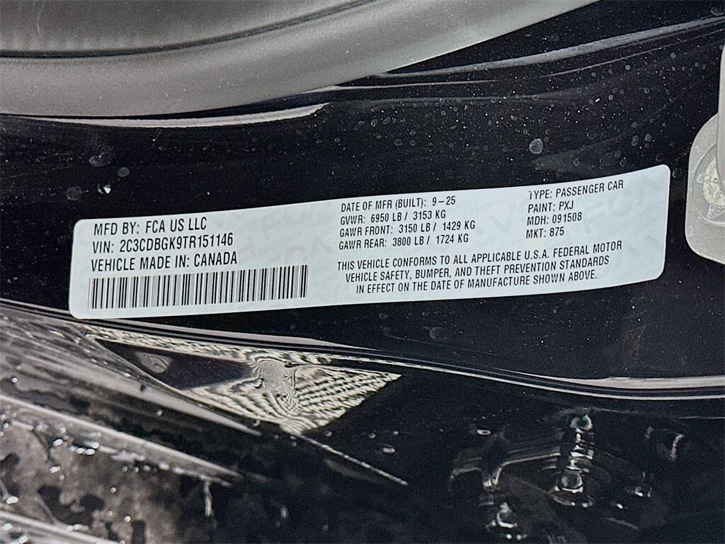 new 2026 Dodge Charger car, priced at $57,462