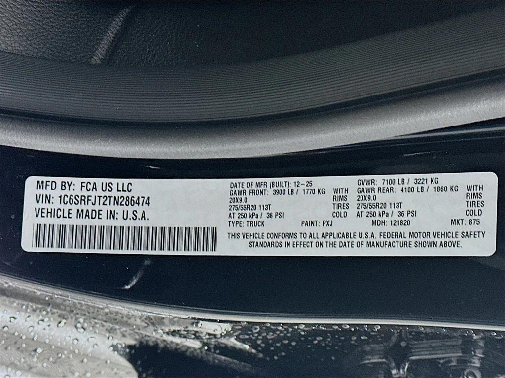 new 2026 Ram 1500 car, priced at $59,826