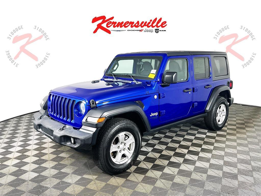 used 2019 Jeep Wrangler Unlimited car, priced at $16,985