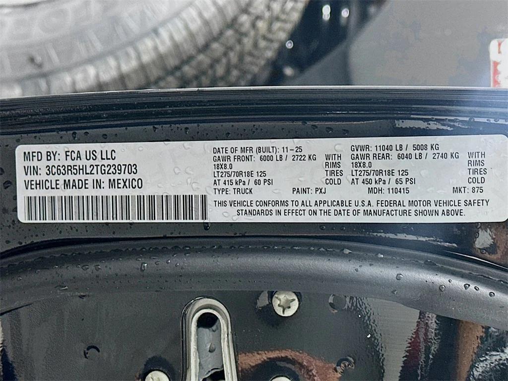 new 2026 Ram 2500 car, priced at $63,088