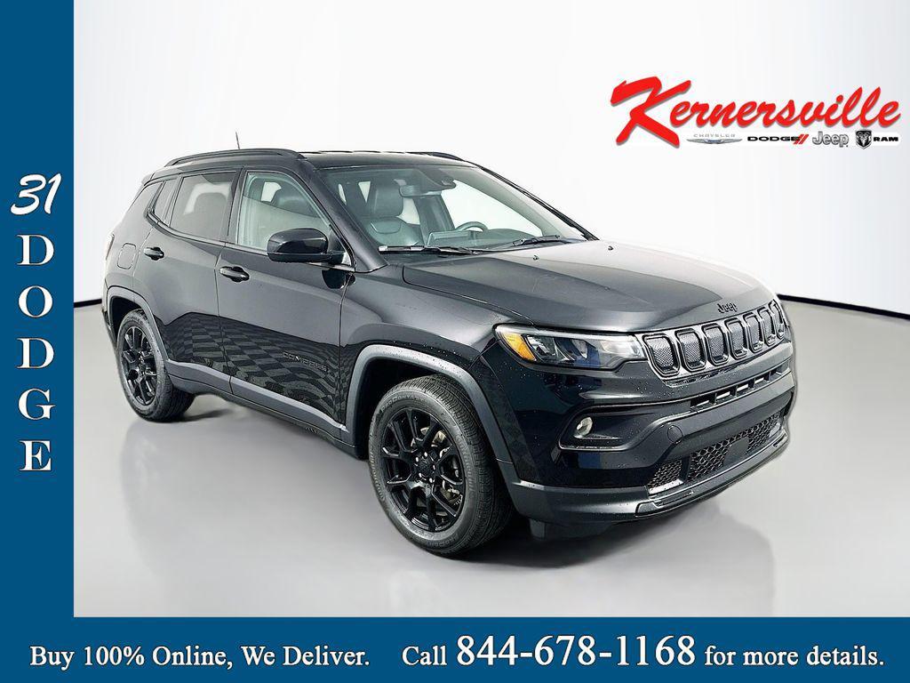 used 2022 Jeep Compass car, priced at $18,235