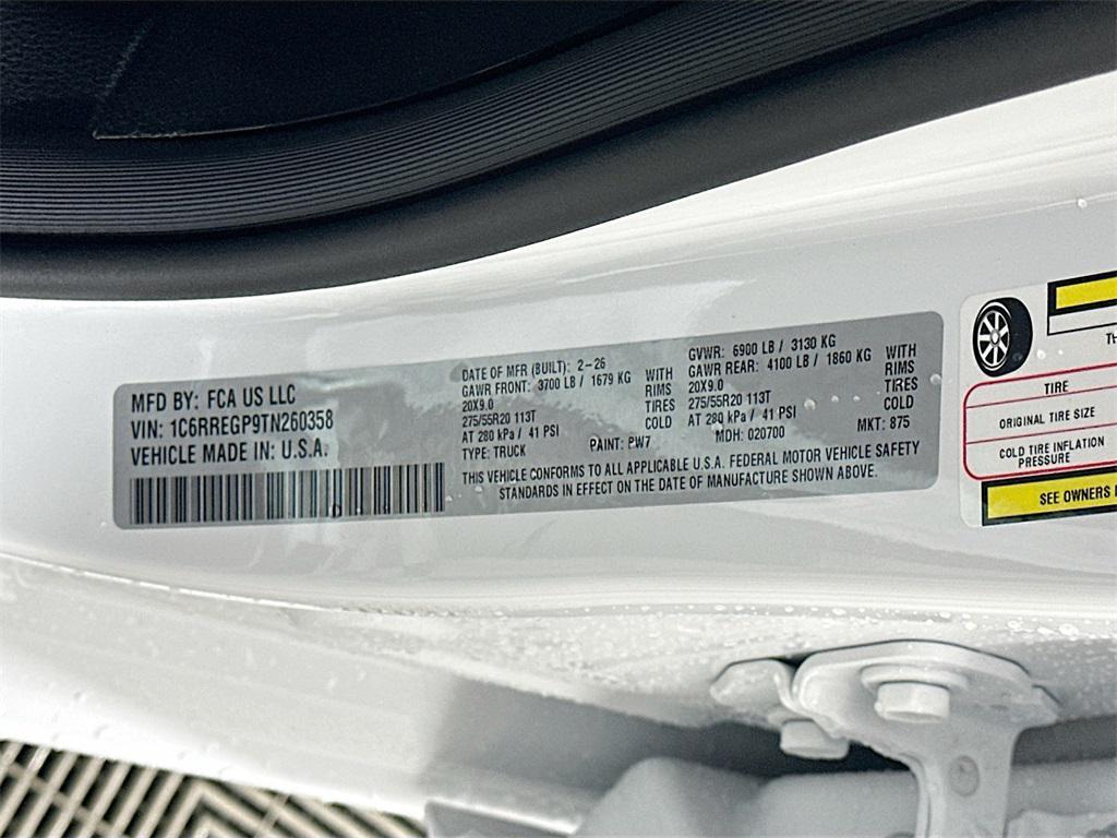 new 2026 Ram 1500 car, priced at $48,321