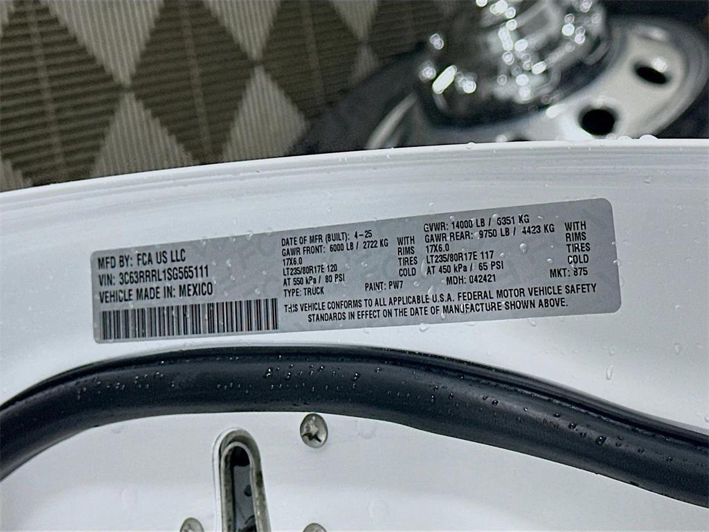 new 2025 Ram 3500 car, priced at $84,463