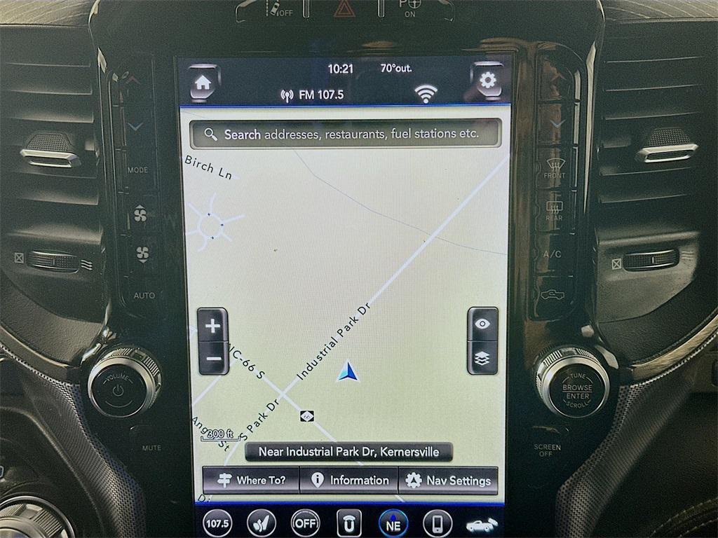 used 2021 Ram 1500 car, priced at $37,535