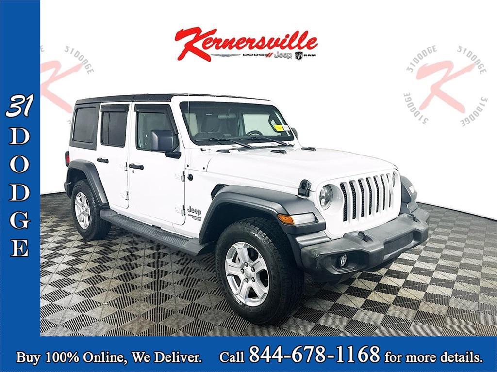 used 2019 Jeep Wrangler Unlimited car, priced at $20,985