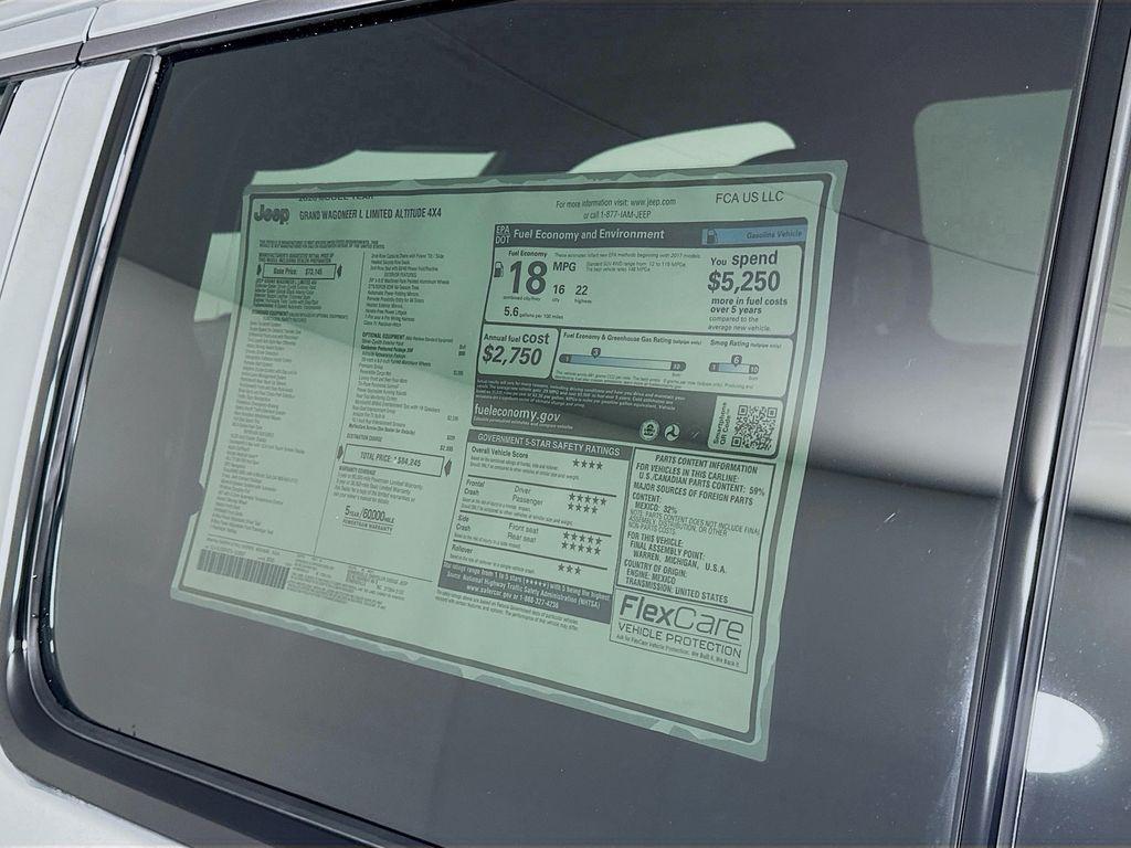 new 2026 Jeep Grand Wagoneer L car, priced at $78,691