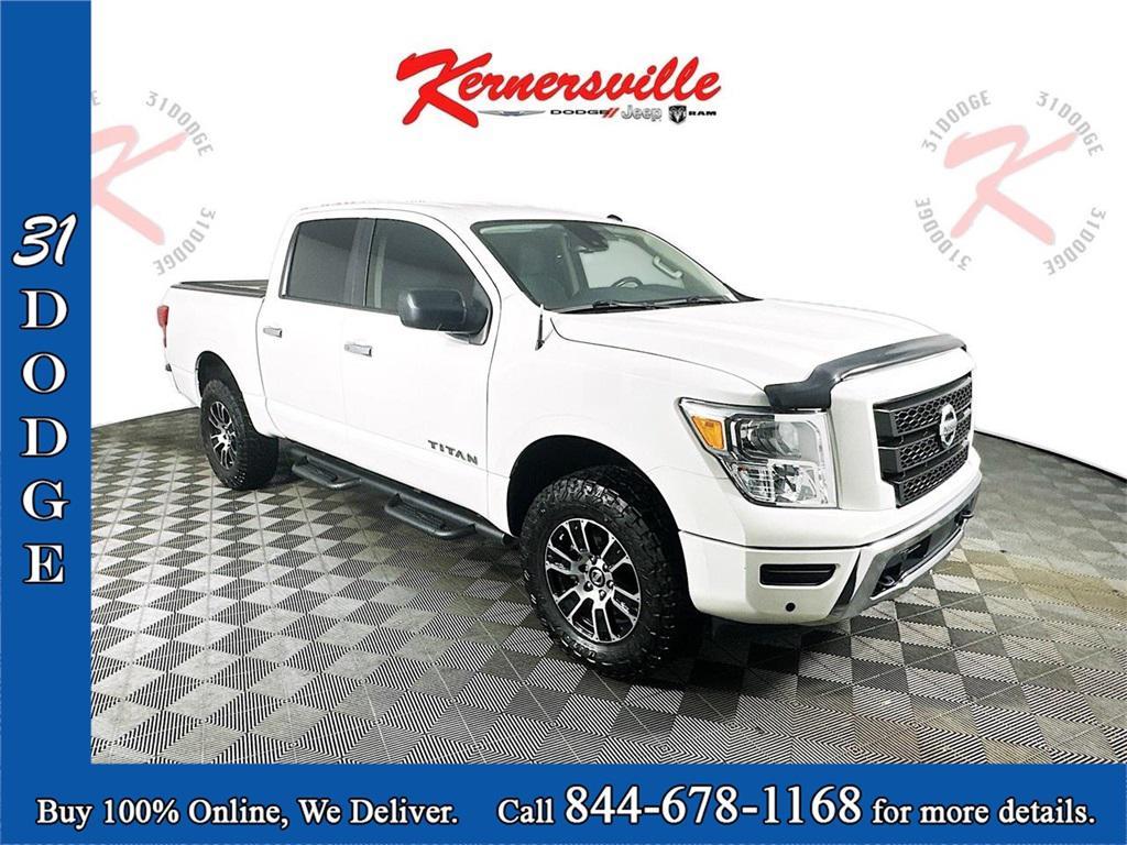 used 2021 Nissan Titan car, priced at $25,285