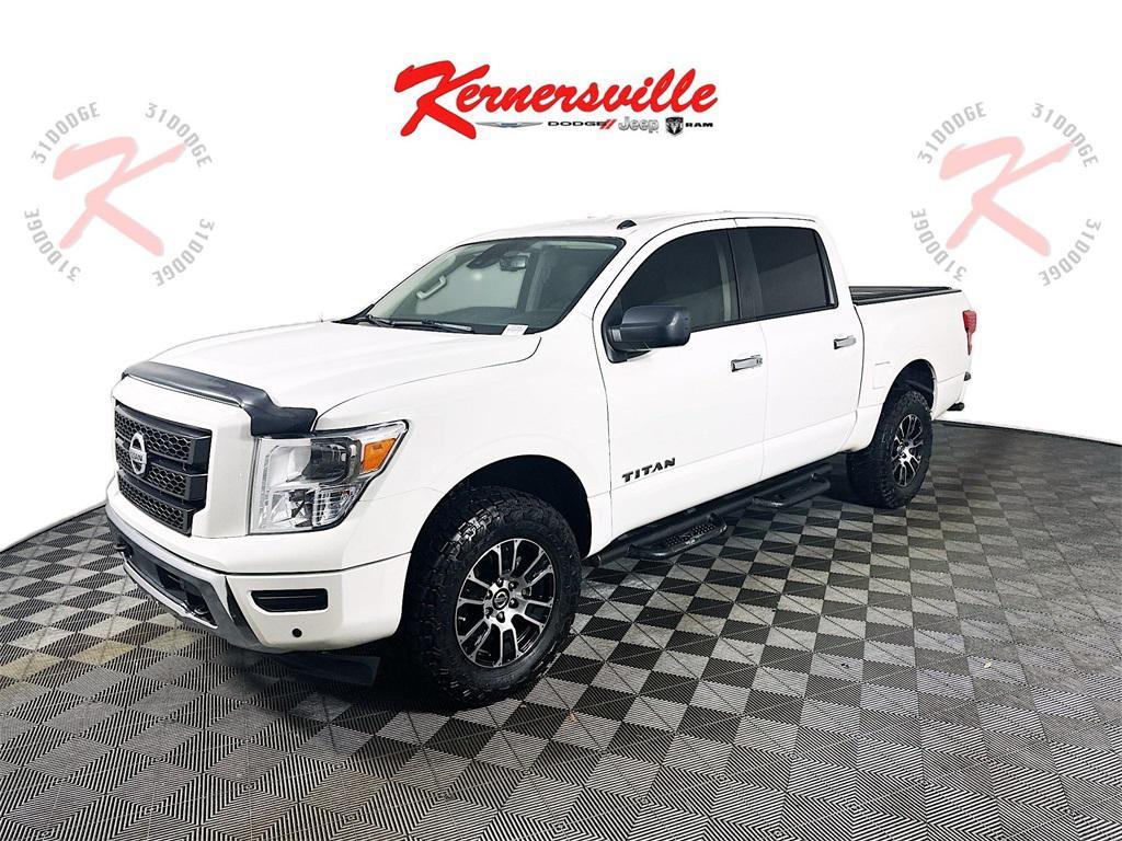 used 2021 Nissan Titan car, priced at $25,285