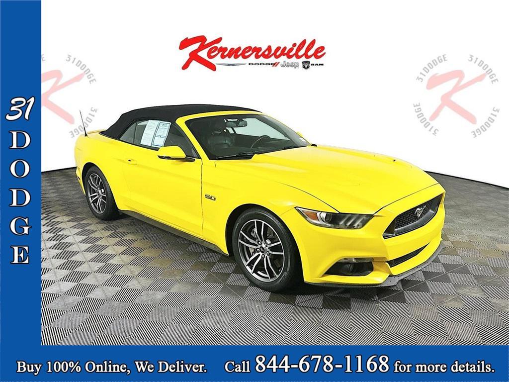 used 2017 Ford Mustang car, priced at $18,985