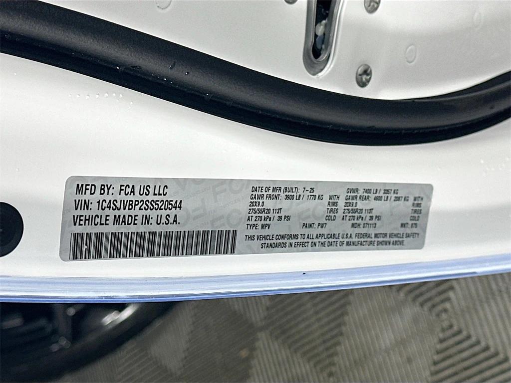 new 2025 Jeep Wagoneer car, priced at $69,242