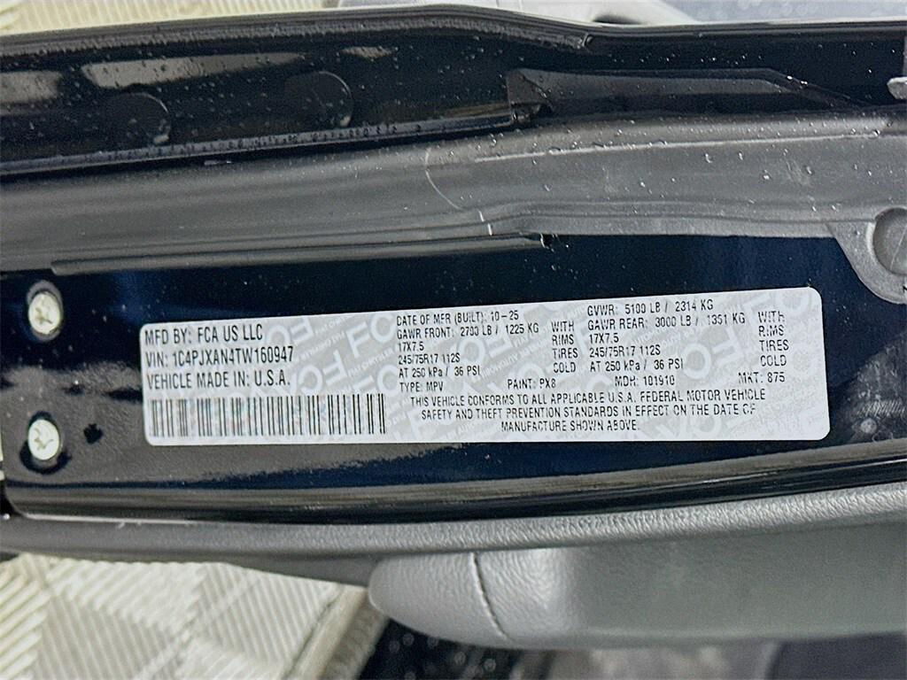 new 2026 Jeep Wrangler car, priced at $36,623