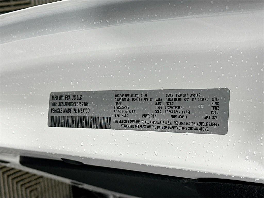 new 2026 Ram ProMaster 1500 car, priced at $42,297