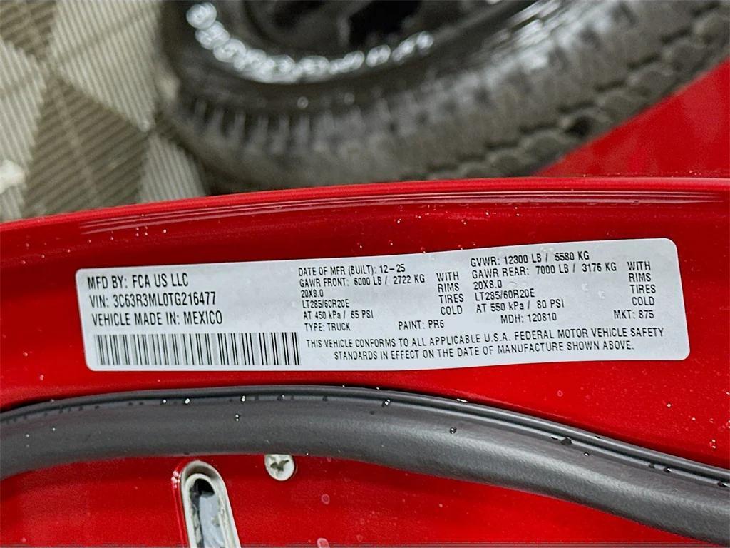 new 2026 Ram 3500 car, priced at $81,202