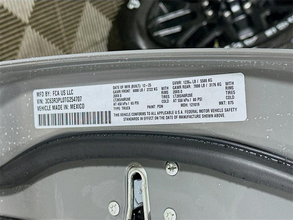 new 2026 Ram 3500 car, priced at $93,705