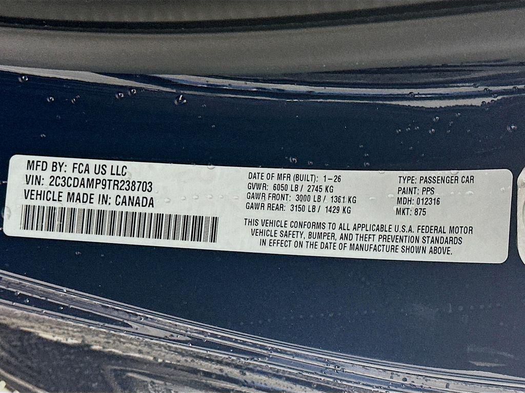 new 2026 Dodge Charger car, priced at $62,529