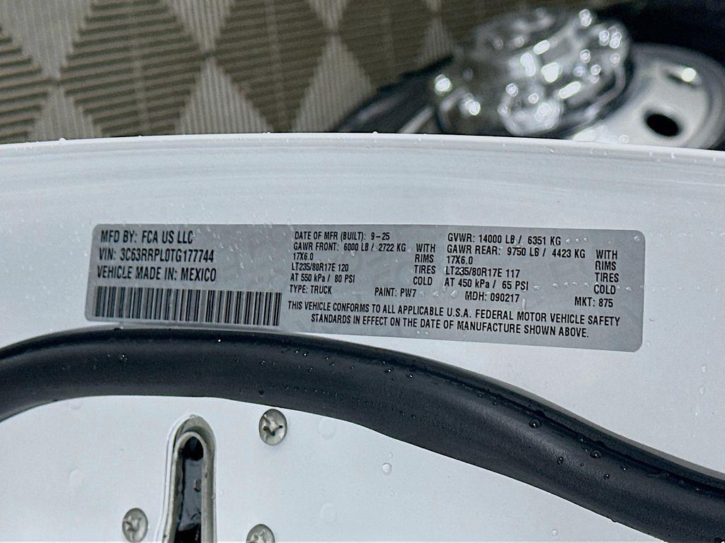 new 2026 Ram 3500 car, priced at $93,123