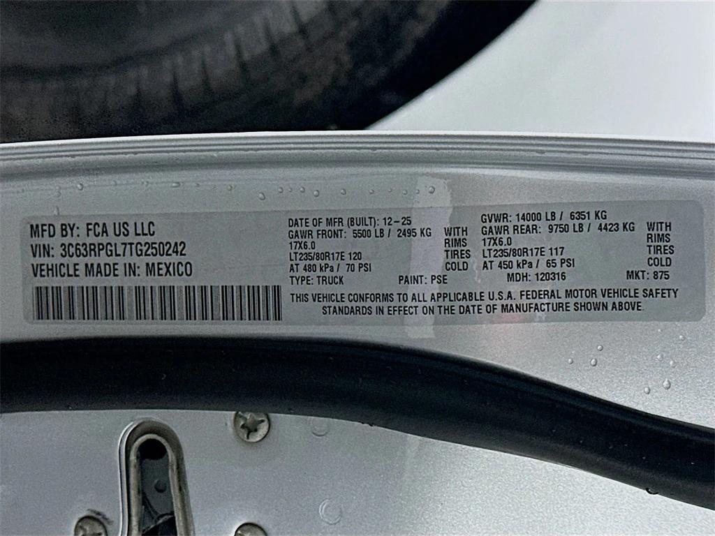 new 2026 Ram 3500 car, priced at $65,121